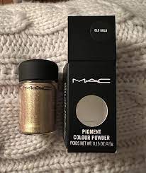 mac cosmetics old gold pigment size 3g