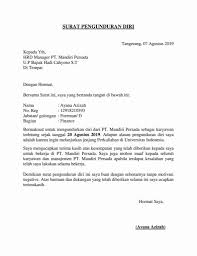 Download contoh surat pengunduran diri.doc. 16 Contoh Surat Resign Kerja Yang Baik Dan Benar Contoh Surat