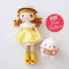amigurumi yellow duck doll free pdf