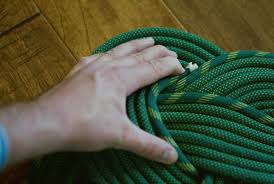 how to make a climbing rope rug