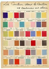Color Forecasting Lofficiel De La Couture Spring 1950 In