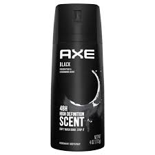 axe deodorant body spray black frozen