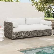 Open Box Coastal Outdoor Sofa 76