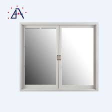 aluminium window with blinds built in