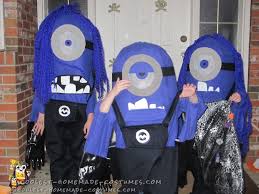 Here's the story behind our evil purple minion diy costumes. Three Evil Purple Minion Diy Costumes For Kids