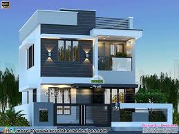 Modern Flat Roof Style 3 Bedroom House