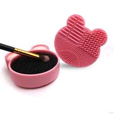apink makeup brush cleaner portable dry