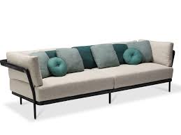 Flows 3 Seater Fabric Sofa By Manutti