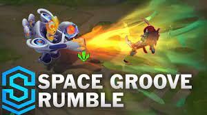 Space Groove Rumble Skin Spotlight - Pre-Release - League of Legends -  YouTube