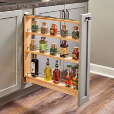 rev a shelf wood pullout base organizer