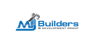 Elegant Playful Construction Company Logo Design For Mj Builders