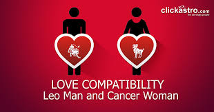 leo man and cancer woman love