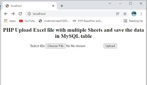 using php into mysql database