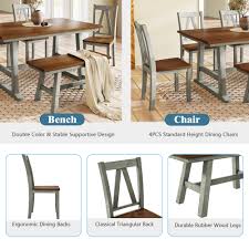 clihome dining room set gray