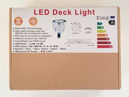Recessed Led Deck Light Kit Low Voltage