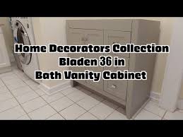 bath vanity cabinet unboxing