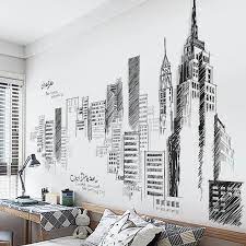 Buildings Wall Stickers The Treasure