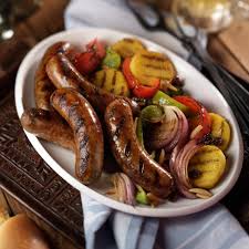 grilled italian sausage with sweet n