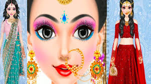indian barbie doll makeup game