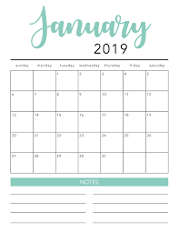 Free 2020 Printable Calendar Template 2 Colors I Heart