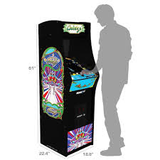 arcade1up galaga deluxe 14 games in 1 5ft stand up cabinet arcade machine