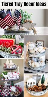 how to decorate tiered trays in 9 easy