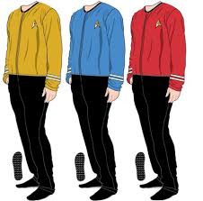 Star Trek Uniform Union Suit Pajama