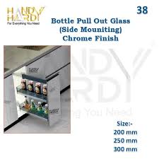 Bottle Pull Out Glass Side Mouniting