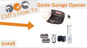 genie garage door opener install 3