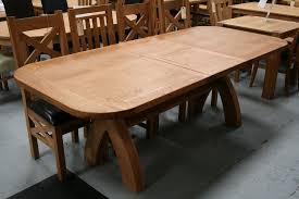 Rustic Oak Dining Table Furniture