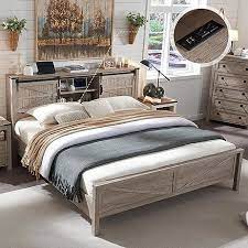 Woooden Farmhouse Full Size Queen Bed