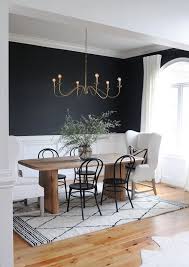 Black And White Dining Rooms