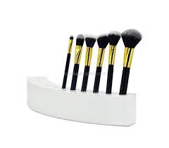 custom makeup brush display stand