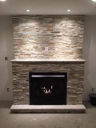 stone fireplace mantel