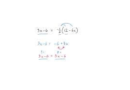 Write An Equation With A Variable On