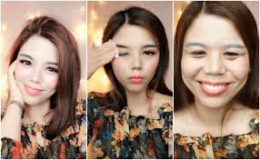 next level before and after make up