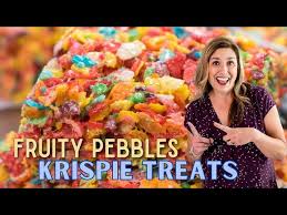 fruity pebble krispie treats you