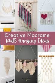 20 Creative Macrame Wall Hanging Ideas