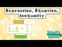 Expression Equation And Inequality