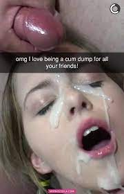 Your wife loves being a cum dump for all your friends - Cuckold Snapchat -  Cuck HQ