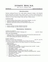 Medical resume examples & templates for medical field. Doctors Cv Samples