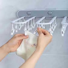 Foldable Clip Hangers Wall Mounted