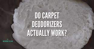 do carpet deodorizers really work