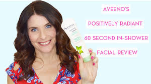 aveeno positively radiant 60 second in