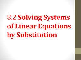 8 2 solving systems of linear equations