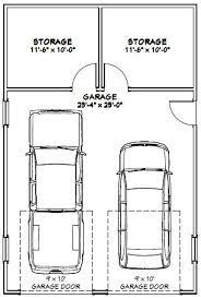 Car Garage 864 Sq Ft Pdf Floor Plan