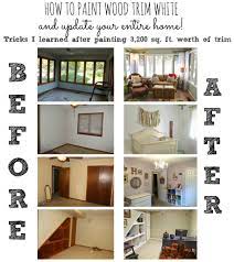 how to paint trim white whimsical