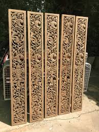Home Decor Wood Carving Panel Wall Art