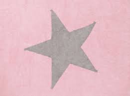 pink rug with light grey star rugs