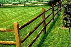 Best split rail fence landscape ideas from pinmydreambackyard split rail fence just a couple.source image: Landscaping Tips To Make Mowing Around Fences Easier For You